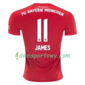 Koszulka Bayern Monachium James Rodriguez 11 Domowe Koszulki Piłkarskie 2019-2020 Krótki Rękaw